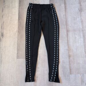 Pink Jogger Sweatpant Women XS Black Elastic Drawstring Activewear Lounge